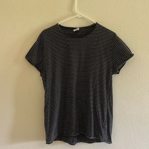 Black White Striped extra soft Urban Outfitters Tee